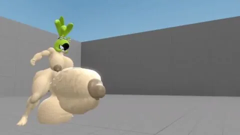 Sonic (Series) Futanari Scene: Big Ass, Big Breasts and Big Penis