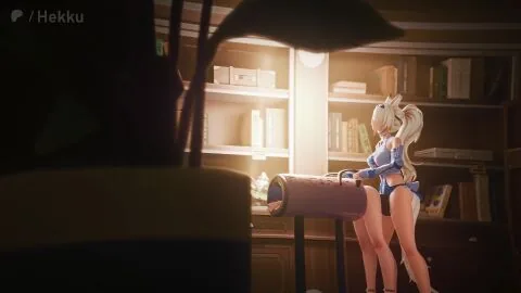 Zenless Zone Zero Futanari Scene: 1Futa, 1Girls and Animal Ears