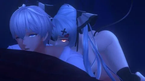 Alaitz Va, Bite and Biting Futanari Scene