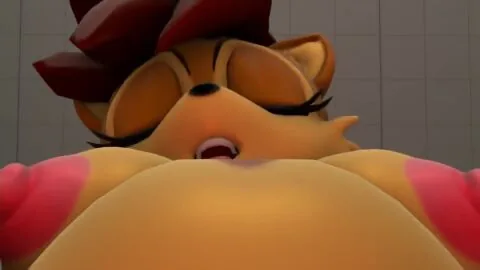 Alicia Acorn (Sonic (Series)) — 1Futa, Anthro and Big Breasts