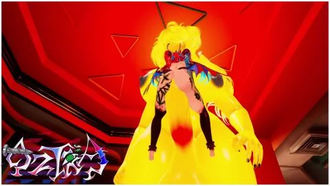 Vrchat Futanari Scene: Alien, Alien Futa and Alien Girl