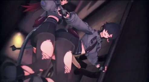Zenless Zone Zero Futanari Scene: 1Boy, 1Futa and Against Wall