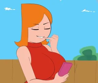 Candace Flynn and Vanessa Doofenshmirtz (Disney) — 1Futa, 1Girls and Ahe Gao