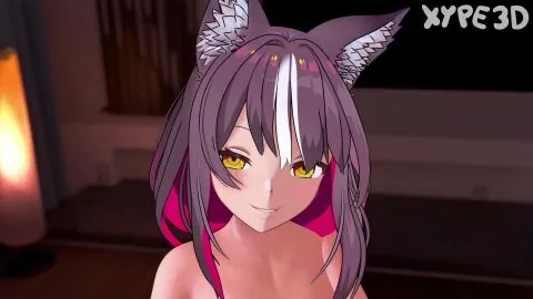 Big Breasts, Big Penis and Futanari Futanari Scene