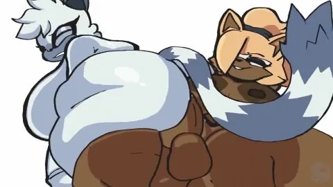 Tangle The Lemur and Whisper The Wolf (Idw Comics) — Anal, Anal Sex and Anthro