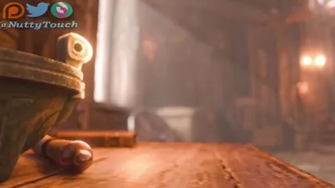 God Of War Futanari Scene: 2Futas, Anal and Anal Grip