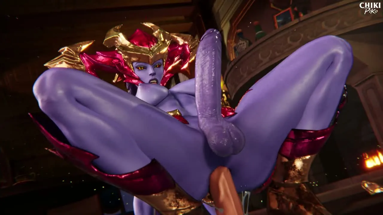 Futa Shyvana on Dildo