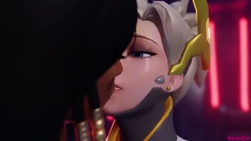 Pharah & Mercy Sharing Futa Widowmaker