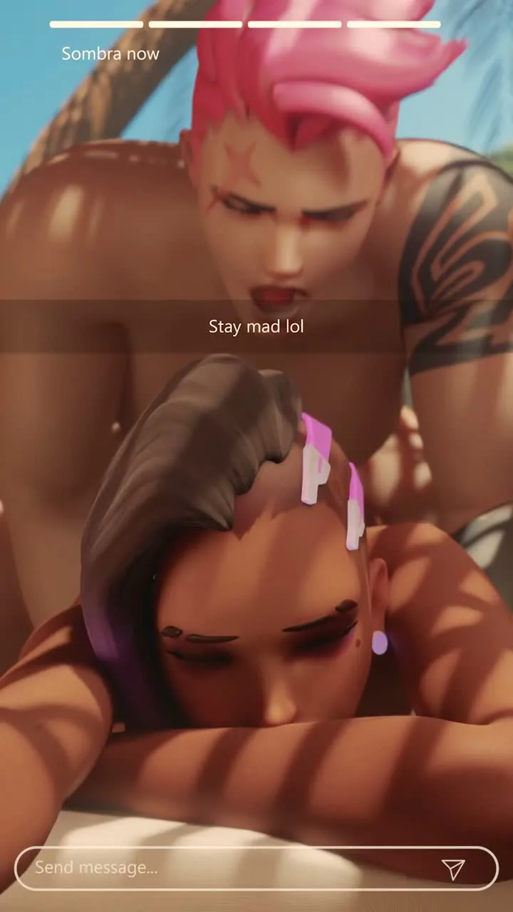 Sombra and Zarya