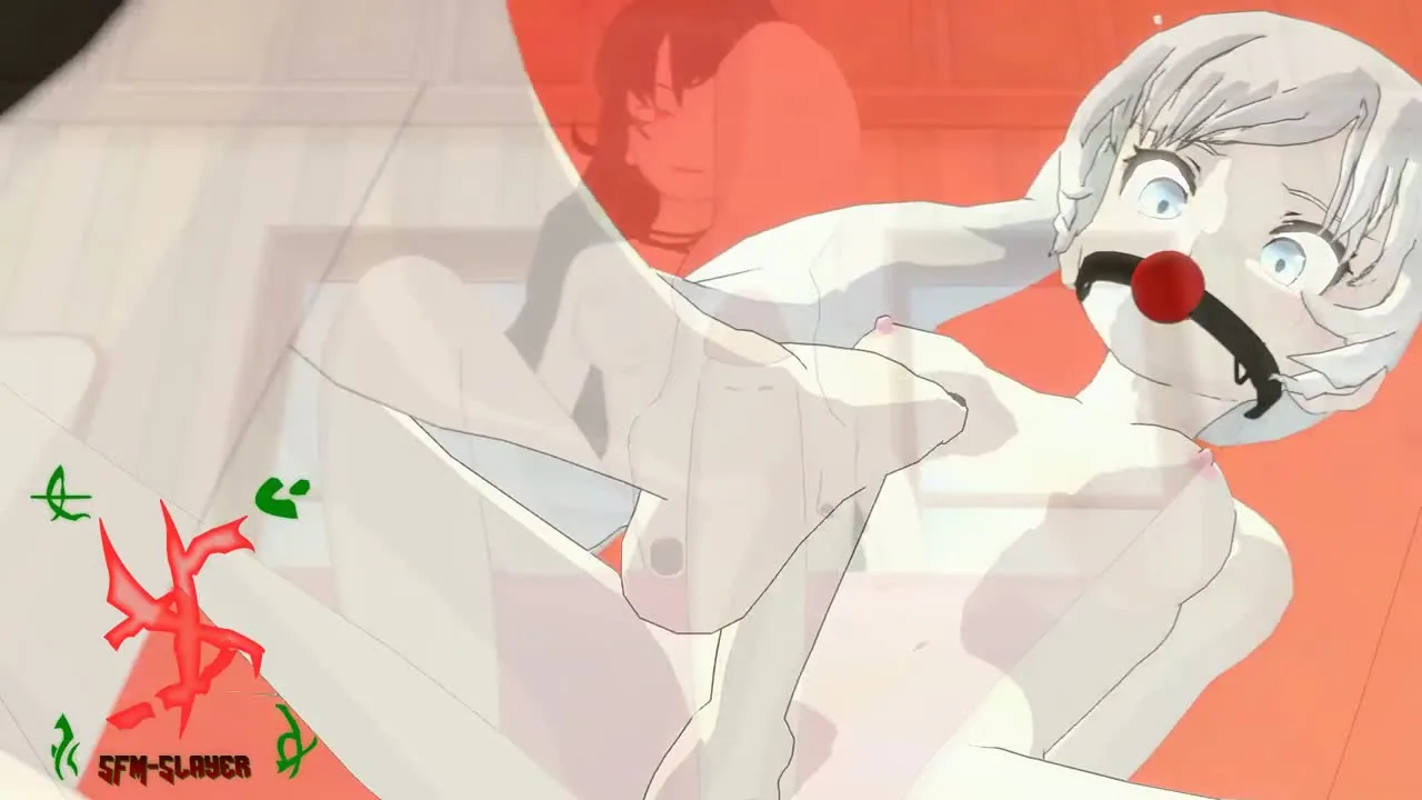 Raven teasing Futa Weiss