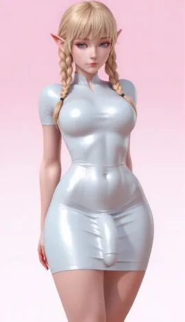 Linkle (Hyrule Warriors) — 1Girl, Ai Generated and Arms Behind Back