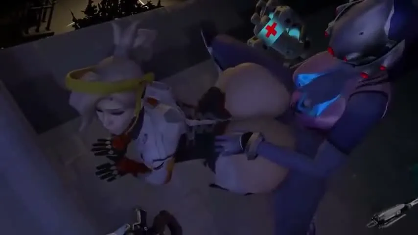 Widowmaker Follando el Gordo Culo de Mercy [Futa]