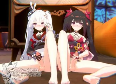 Futanari, Honkai: Star Rail and Orangedonut33 Futanari Scene