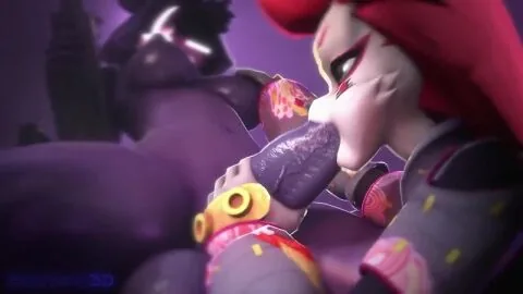 Scena Futanari di Fortnite: Tette Grandi, Cazzo Enorme e Pene da Record