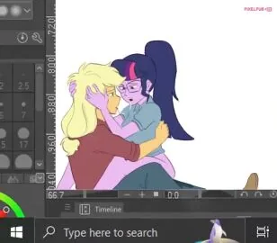 Applejack and Twilight Sparkle (Equestria Girls) — 1Futa, 1Futa1Girl and 1Girl1Futa