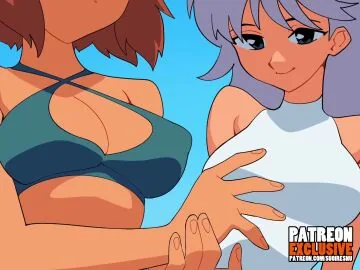 Kurutan and Kusanagi Motoko (Ghost In The Shell) — 1Futa, 3Girls and Anus