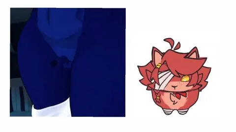 Bonfie, Comparing and Dildo Futanari Scene