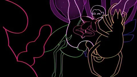 Barbed Penis, Futanari and Gangbang Futanari Scene