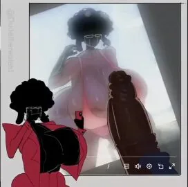 1Futa, 1Girls and Afro Futanari Scene