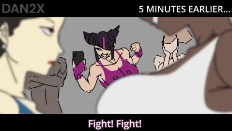 Chun-Li and Juri Han (Capcom) — Big Ass, Big Breasts and Big Penis