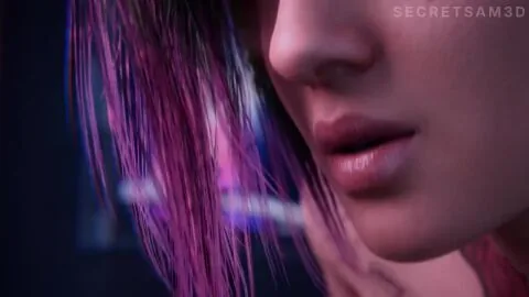 V (Cyberpunk 2077) — 1Futa, 1Girls and Ass
