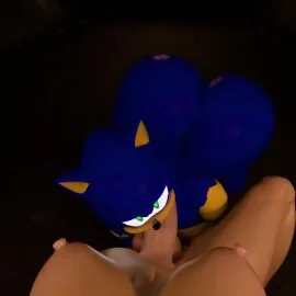 Anon and Sonic The Hedgehog (Sonic (Series)) — 1Boy, 1Boy1Futa and 1Futa