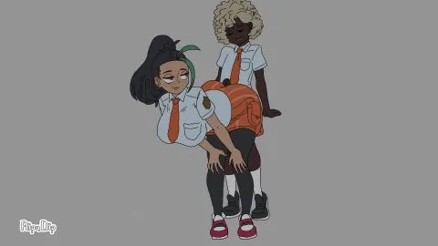 Nintendo Futanari Scene: 1Futa, 1Girl1Futa and 1Girls