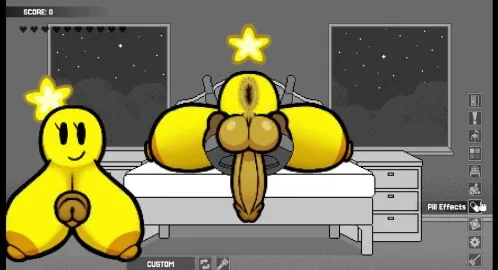 Starlow — Anus, Backsack and Ball With Hyper Features