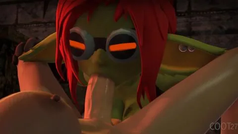 1Futa, 1Girls and Bella (Coot27) Futanari Scene with Goblin Female