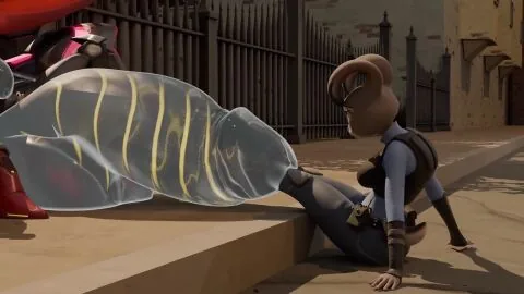Judy Hopps (Overwatch) — 3D Animated, Anthro and Cock Vore