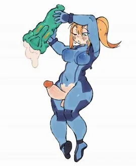 Samus Aran and Zero Suit Samus (Metroid) — Ass, Big Ass and Big Breasts