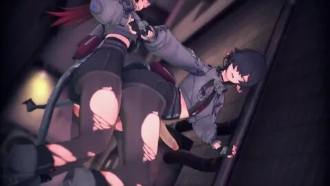 Zenless Zone Zero Futanari Scene: Against Wall, Cumming and Cumming From Anal Sex