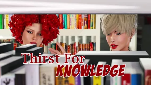 Thirst for Knowladge - 3D Futanari Animation