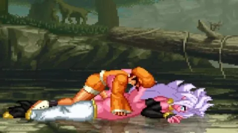 Android 21 and Majin Android 21 (Bandai Namco) — 1Futa, 3Girls and Bao (Kof)