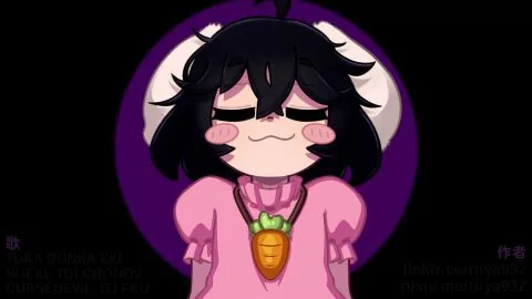 Tewi Inaba (Touhou) — Flat Chest, Futanari and Huge Balls