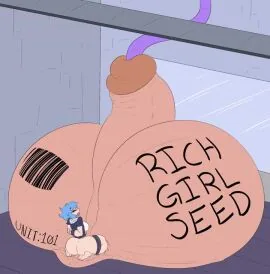 Accidental Vore, Balls and Balls On Floor Futanari Scene