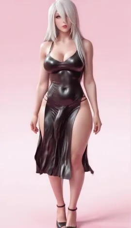 Yorha A2 (Nier: Automata) — 1Girl, Ai Generated and Artist Name