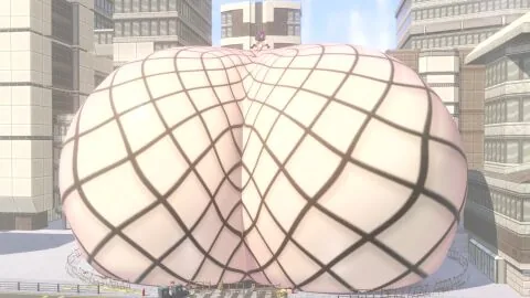 1Futa, Absorption Vore and Balls Futanari Scene