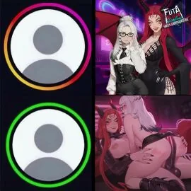 1Femboy, 1Futa and 1Futanari Futanari Scene