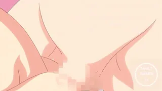Recibiendo todo el semen de mi amigo el femboy