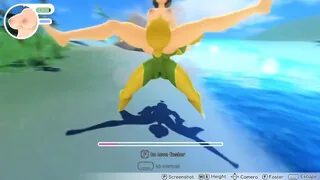 Having fun on an island (hot glue gameplay)