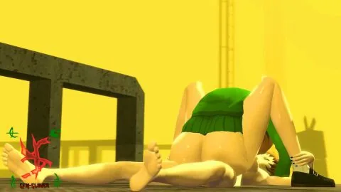 Satonaka Chie and Shadow (Persona) — 1Futa, 1Girls and Anal