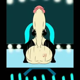 Hatsune Miku — 1Futa, Big Balls and Big Penis