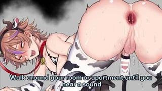 [Hentai JOI] Mistress's new pet 2 (Anal, Bondage, Pet play, Femdom)