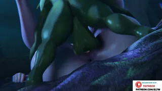 Hot Elf Hard Fucked By Futanari And Getting Creampie - Best Futa Hentai Warcraft 4k 60fps