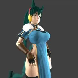 Lyn (Fire Emblem) — 1Futa, Balls and Big Breasts