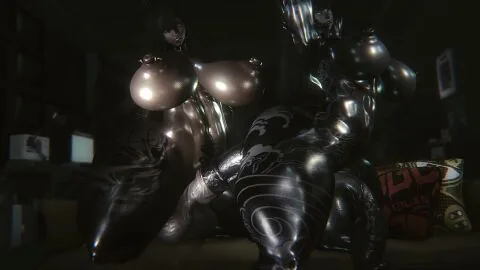 Hyur (Final Fantasy) — 1Futa, 1Girls and Breasts