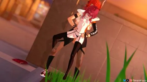 Zentreya (Virtual Youtuber) — 2Girls, Anon Nsfw Va and Black Panties
