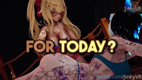 Vrchat Futanari Scene: 1Futa, 1Girls and Accessory