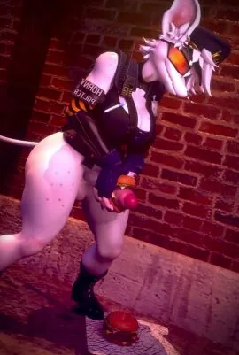 1Futa, Alley and Alleyway Futanari Scene